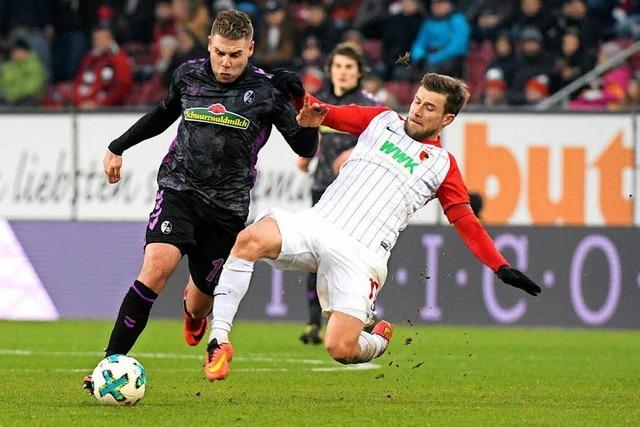 Wahnsinn in Augsburg: SC Freiburg kassiert 3:3-Ausgleich in der Schlusssekunde