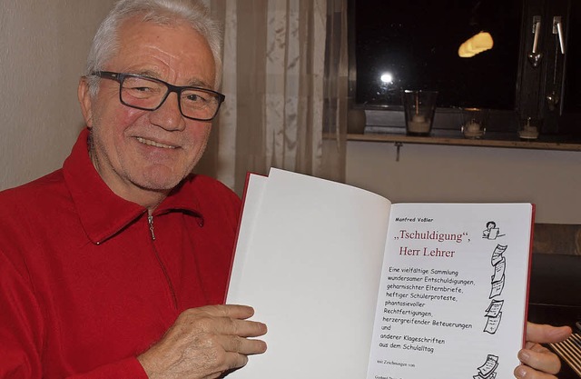 Fantasievolle Rechtfertigungen,  wunde...mit seinem &#8222;Klassenbuch&#8220;.   | Foto:  hab