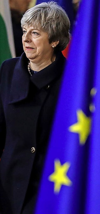 Theresa May wird die EU nicht so schnell los.  | Foto:  dpa