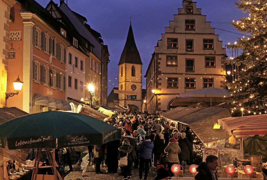 Gluhwein Gestricktes Und Gedrange Endingen Badische Zeitung