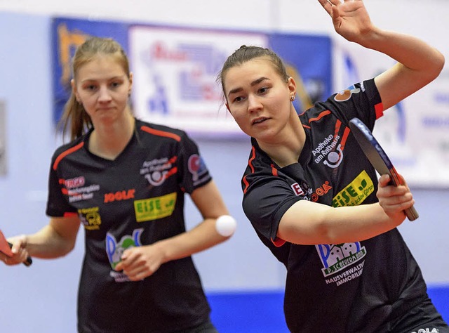 Zwei Matches, zwei Siege: Anna Kiriche...zu ihrem ersten Saisonsieg im Einzel.   | Foto: gerd Grndl