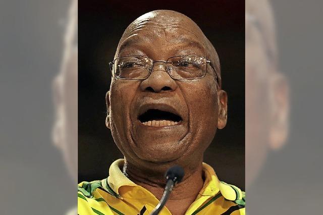 Abschiedstänze für Jacob Zuma