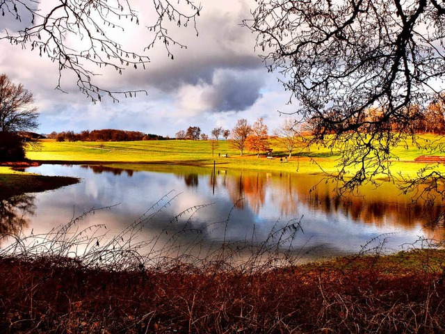 Der Eichener See ist wieder da &#8211; mit richtig viel Wasser.  | Foto: Thomas Winckelmann