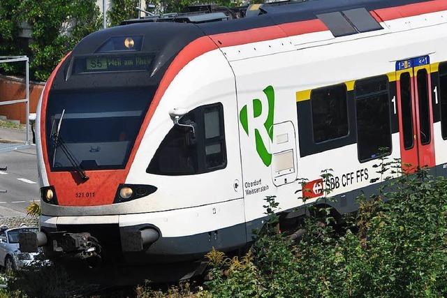 Die Gartenbahn zwischen Weil am Rhein und Steinen steht still