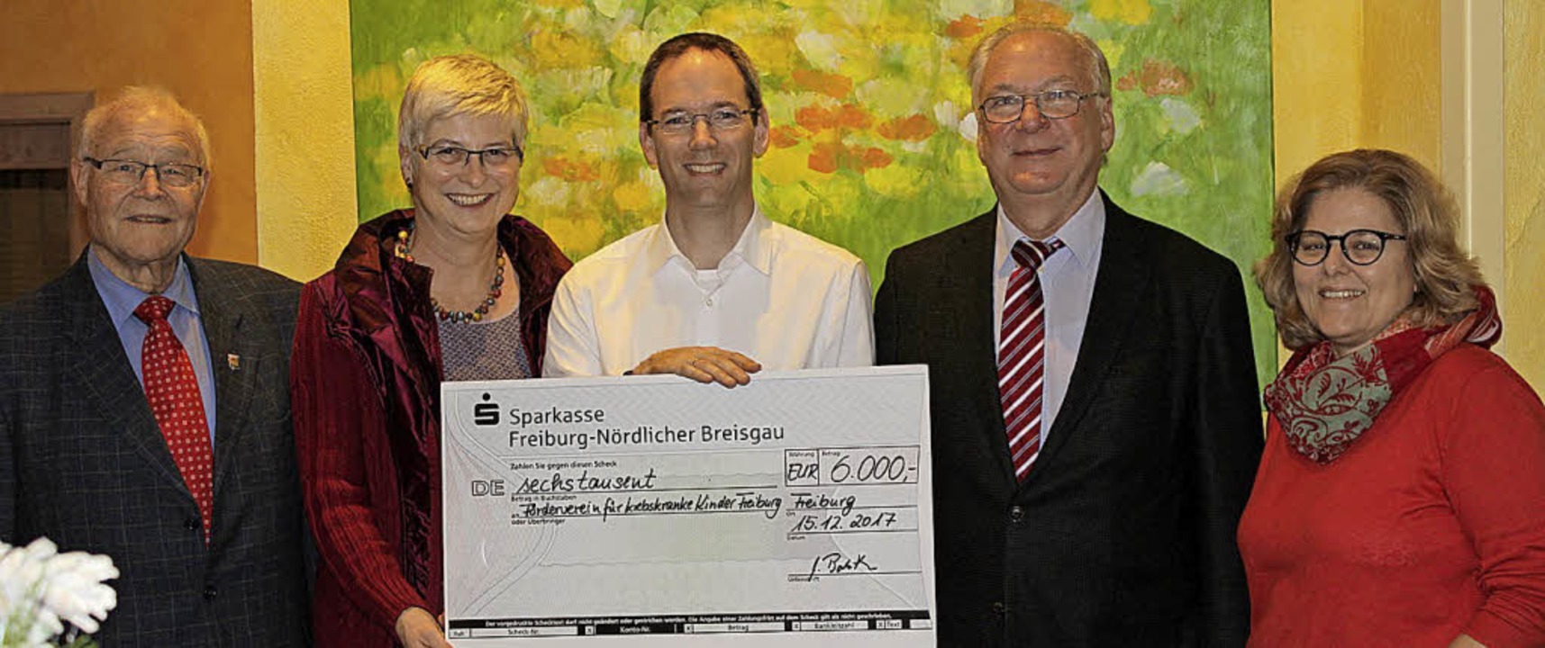 Till Brutzer, Vorstandsmitglied des F...ller, Harald Bobeth und Claudia Wei.  | Foto: Privat