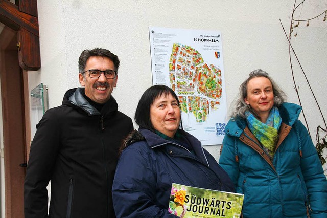 Neu in Schopfheim ist die Mglichkeit ... Tourismusleiterin Jutta Hofmann  vor.  | Foto: Marlies Jung-Knoblich