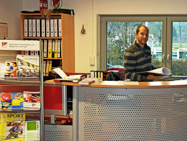 Die SVK-Geschftsstelle hat der Sportm...ffenen Kommunikationszentrum gemacht.   | Foto: Gerhard Lck