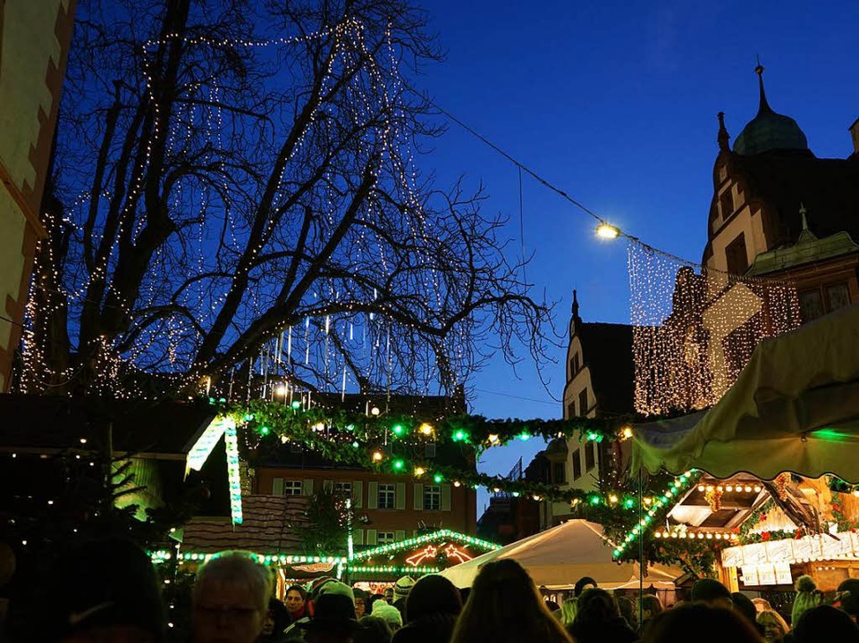 Der Freiburger Weihnachtsmarkt.  | Foto: Stefan Voigt