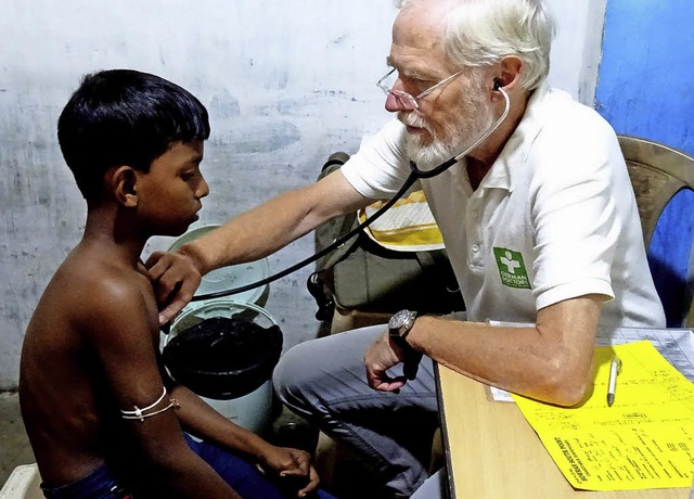 Ein Drittel der Patienten von Arndt Dohmen in Kalkutta sind Kinder.   | Foto: privat