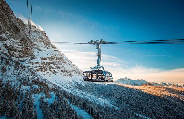 Freie Sicht auf die Berge und in die T...r Zugspitze bricht zahlreiche Rekorde.  | Foto: dpa