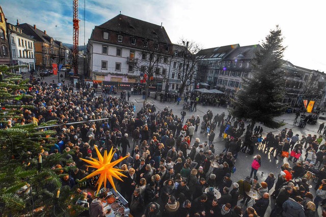 Die Feiertagstreffen auf dem Alten Mar...hen an &#8211; hier ein Bild von 2014.  | Foto: Barbara Ruda  