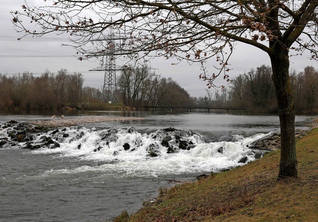 Im Jahr 2019 sollen die Arbeiten am Wi...wehr Gerstheim fertiggestellt werden.   | Foto: Christoph Breithaupt