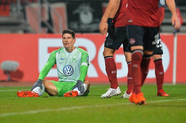 Mario Gomez &#8211; hier im Spiel der Wolfsburger gegen Nrnberg  | Foto: dpa