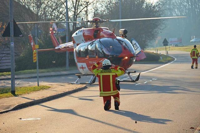 Forderung nach Rettungshubschrauber