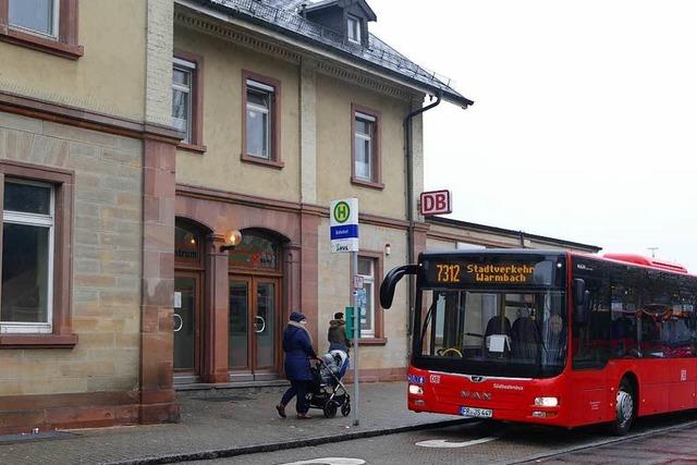 Der Bahnhof in Rheinfelden steht zum Verkauf