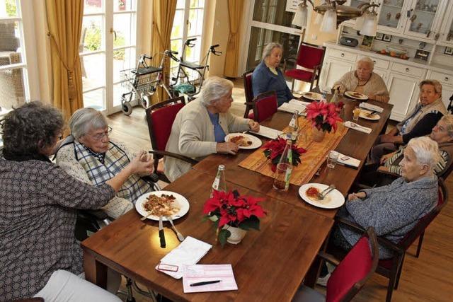 Im Katharina-Mathis-Stift in Merdingen sind Senioren betreut und doch eigenständig