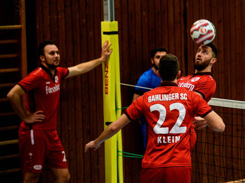 Fuballtennisturnier in Bahlingen.