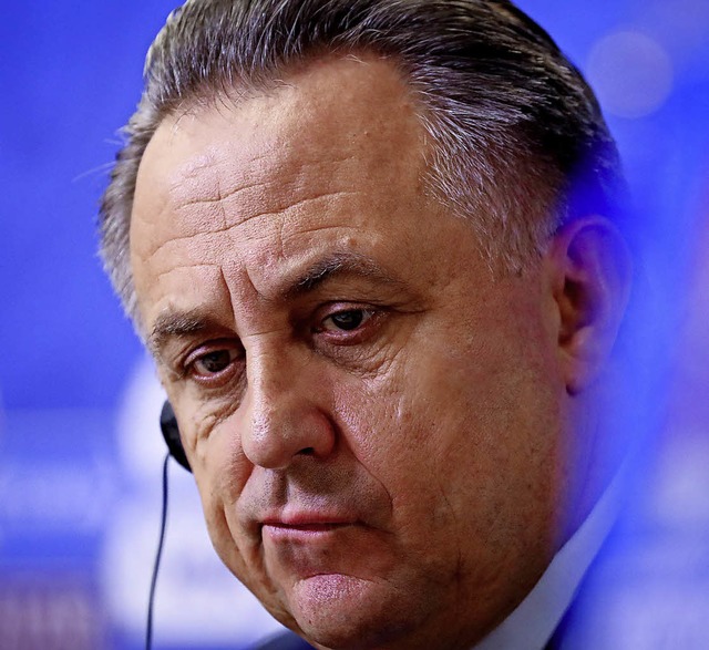 Gilt als tief in die russische Doping-Affre verstrickt: Witali Mutko.   | Foto:  DPA