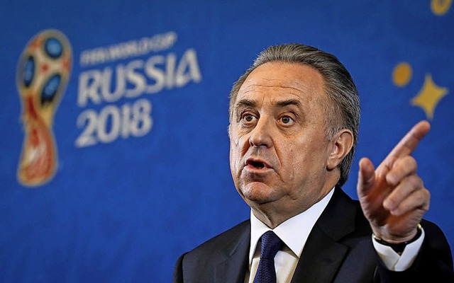 Gilt als tief in die russische Doping-...ischen Fuballverbandes Witali Mutko.   | Foto:  DPA