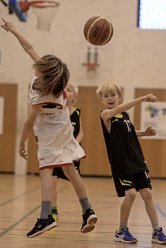 Der Basketball-Nachwuchs bt.   | Foto: Seeger