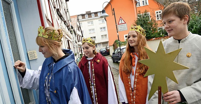 Die Sternsinger ziehen wieder von Haus zu Haus.   | Foto: Symbolfoto: dpa