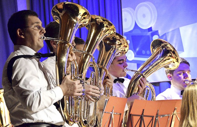 Mehr als Musik: Die Trachtenkapelle Ob...n Klngen ganze Geschichten<ppp></ppp>  | Foto: Kathrin Blum