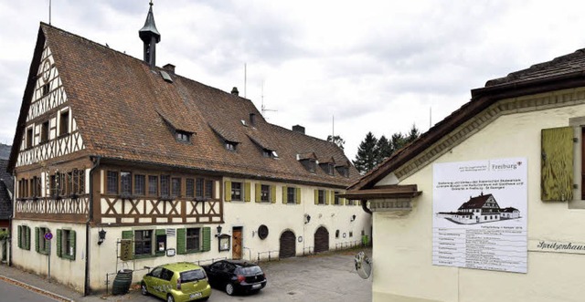 Das historische Areal mit dem Gasthaus...rger- und Kulturhaus umgebaut werden.  | Foto: Thomas Kunz