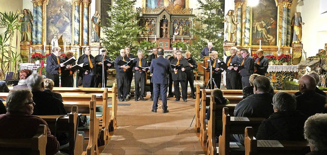 Chorgesang von der Klassik bis zur Geg...hias Untch in der St. Michaelskirche.   | Foto: Privat