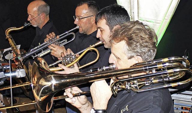 Trompete, Posaune und Saxophon   | Foto: Dagobert Maier