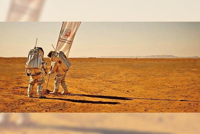 Analog-Astronauten in der Wüste