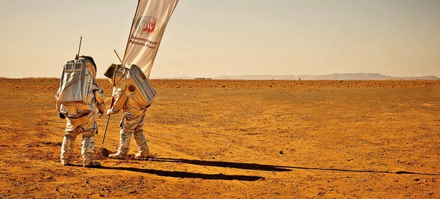So wie hier 2013 in der Sahara knnte die Mission aussehen.   | Foto: dpa