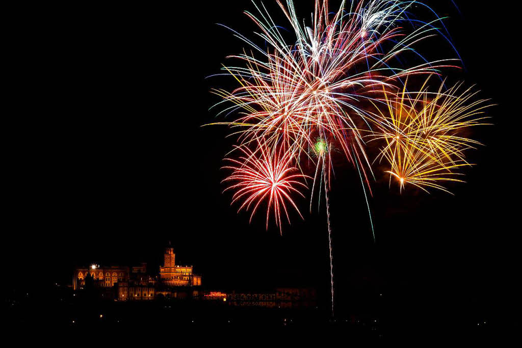 Rheinfelden: Gute Plätze ums Feuerwerk zu sehen - Rheinfelden