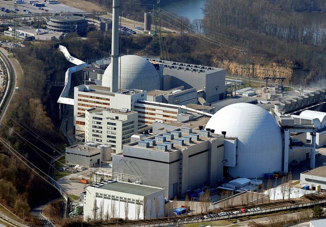 Das Akw Neckarwestheim  | Foto: dpa