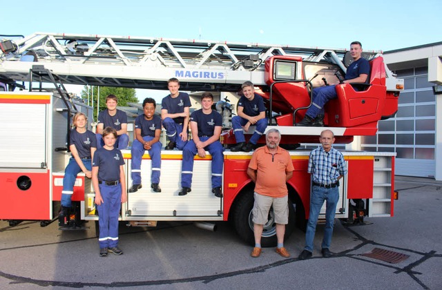 Steinens Feuerwehr hatte im vergangenen Jahr gleich mehr  | Foto: Martin Klabund