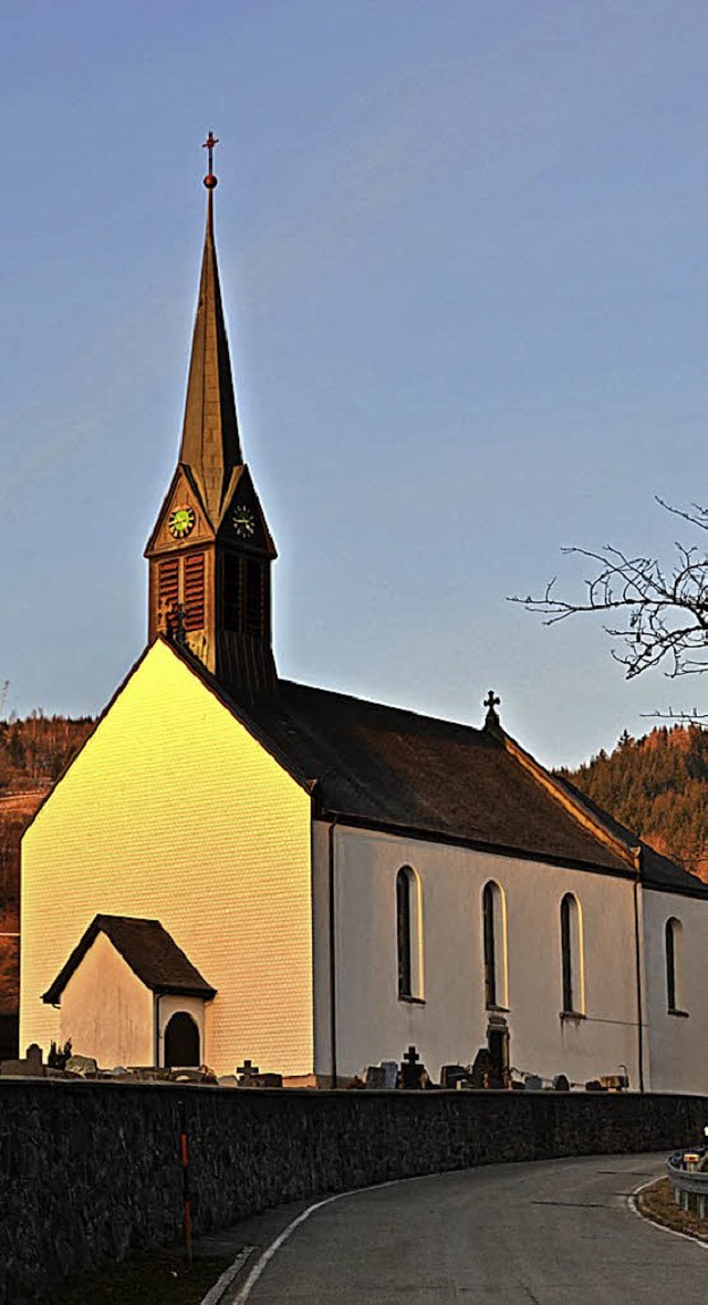 Die Kirche in Hg rckte im November i... Der Holzbock musste bekmpft werden.   | Foto: pBe