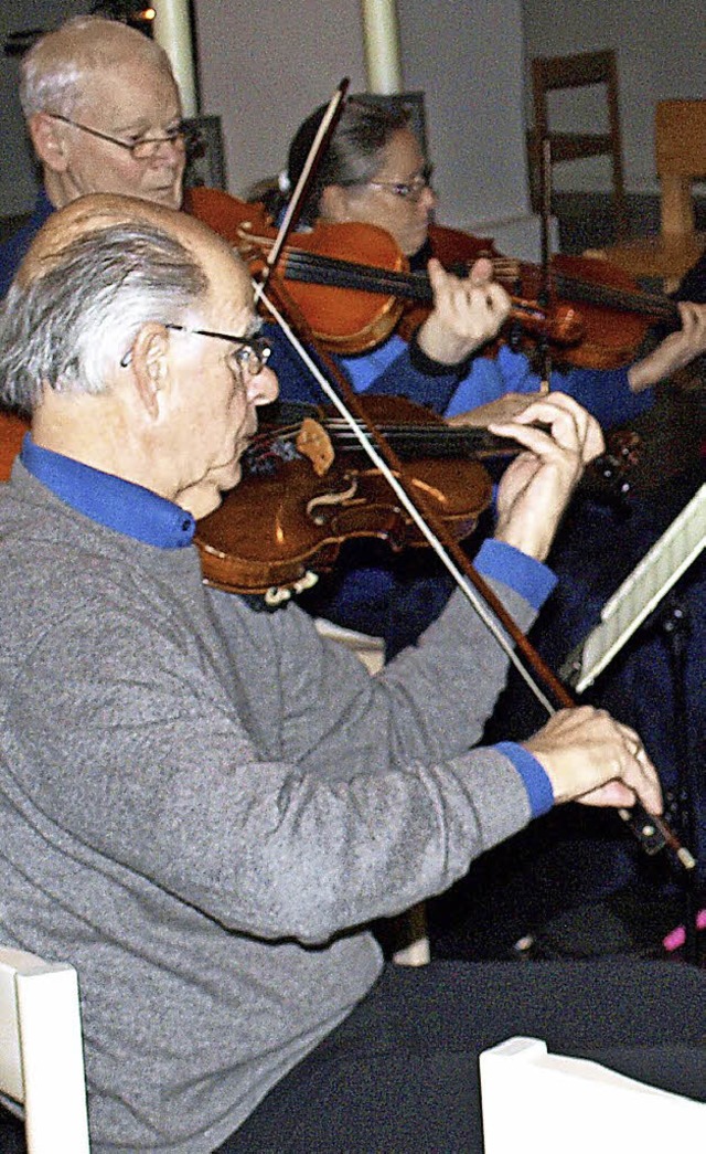 Beim Quempas-Singen spielt stets das Kammerorchester Quem Pastores.   | Foto: Paul Schleer