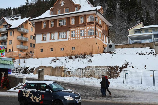 Das denkmalgeschtzte Gebude an der L...ischen Gemeinde als Pfarrhaus genutzt.  | Foto: Sebastian Barthmes