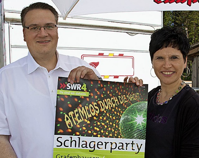 Katja Seidler und Mario Isele engagieren sich.   | Foto: Wilfried Dieckmann