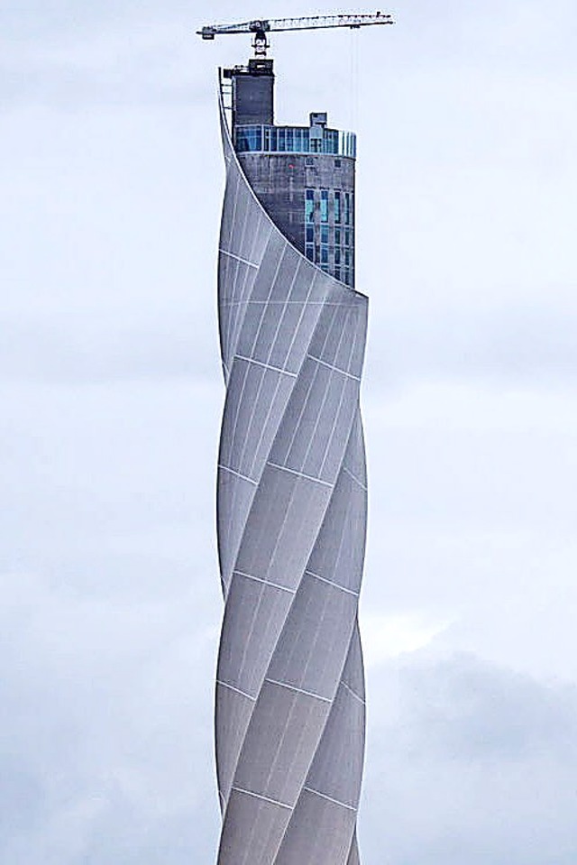 Der Testturm von Thyssen-Krupp  | Foto: dpa