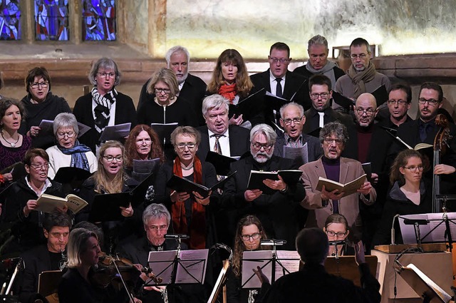 Stummgewaltiger Festgottesdienst mit e...sschnitt von Bachs Weihnachtsoratorium  | Foto: WOLFGANG KNSTLE