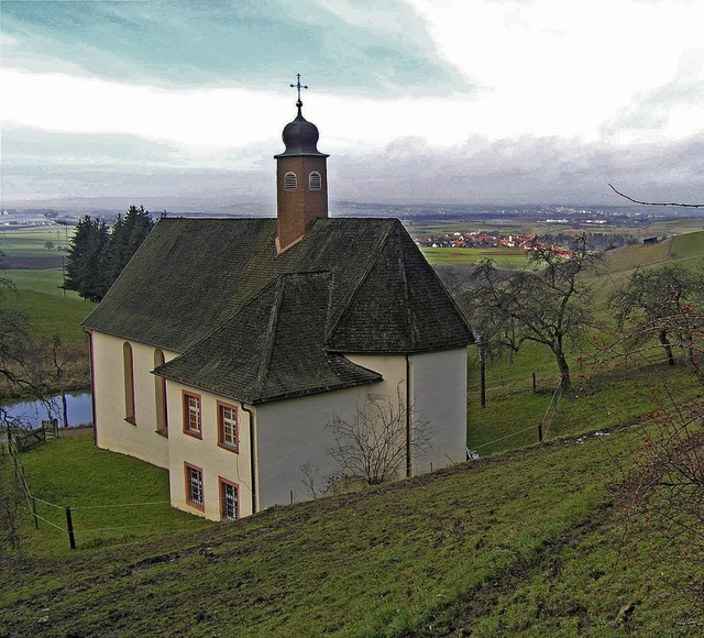 Von auen macht die Gnadentalkapelle e...nden. Nun wird das Dach 2018 saniert.   | Foto: Gnter Vollmer