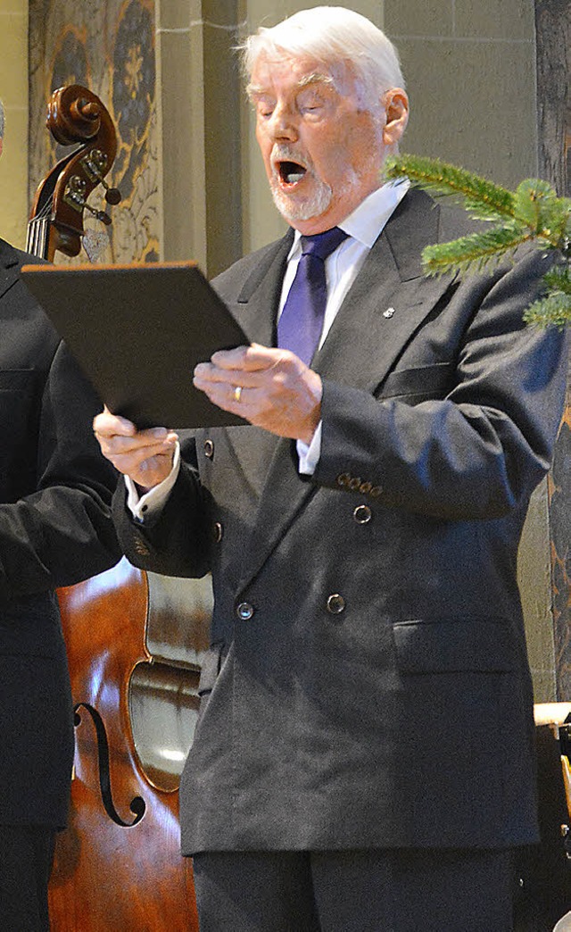 Chorsnger aus Leidenschaft: Karl-Anton Weisser war 65 Jahre im Mnsterchor.   | Foto: Evers