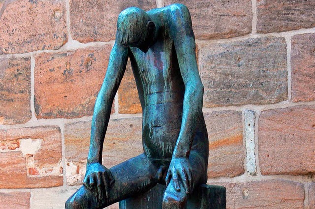 Gerhard Marcks Skulptur von Hiob in Nrnberg (1957)   | Foto: A. Praefcke