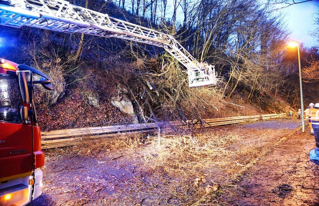 Die Feuerwehr hatte deutschlandweit am Mittwoch viel zu tun.  | Foto: dpa