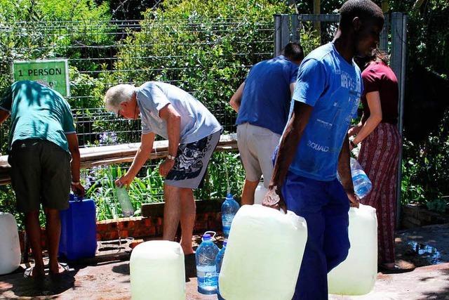 Kapstadt bereitet sich auf den Ausfall der Wasserversorgung vor
