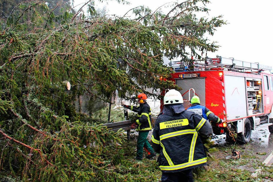 Im gesamten Hochschwarzwald hat Sturmtief Burglind Schäden angerichtet (Foto: kamera24) Im gesamten Hochschwarzwald hat Sturmtief Burglind Schäden angerichtet (Foto: kamera24)