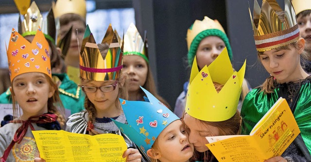 Sternsinger in Aktion  | Foto: Symbolfoto: DPA/Monika Skolimowska