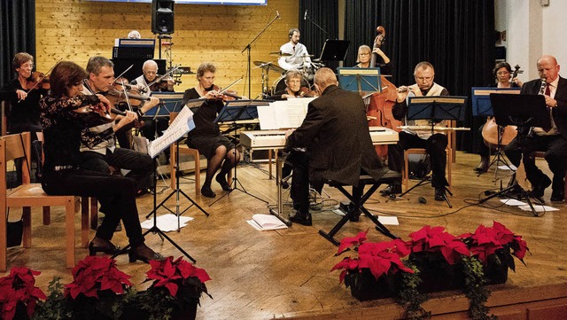 Das Salonorchester Waldkirch begeister...alle Kollnau wie gewohnt die Zuhrer.   | Foto: Gabriele Zahn
