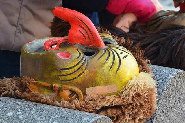 Warum die Masken der Dinkelberg-Schraten in Rheinfelden abgestaubt werden