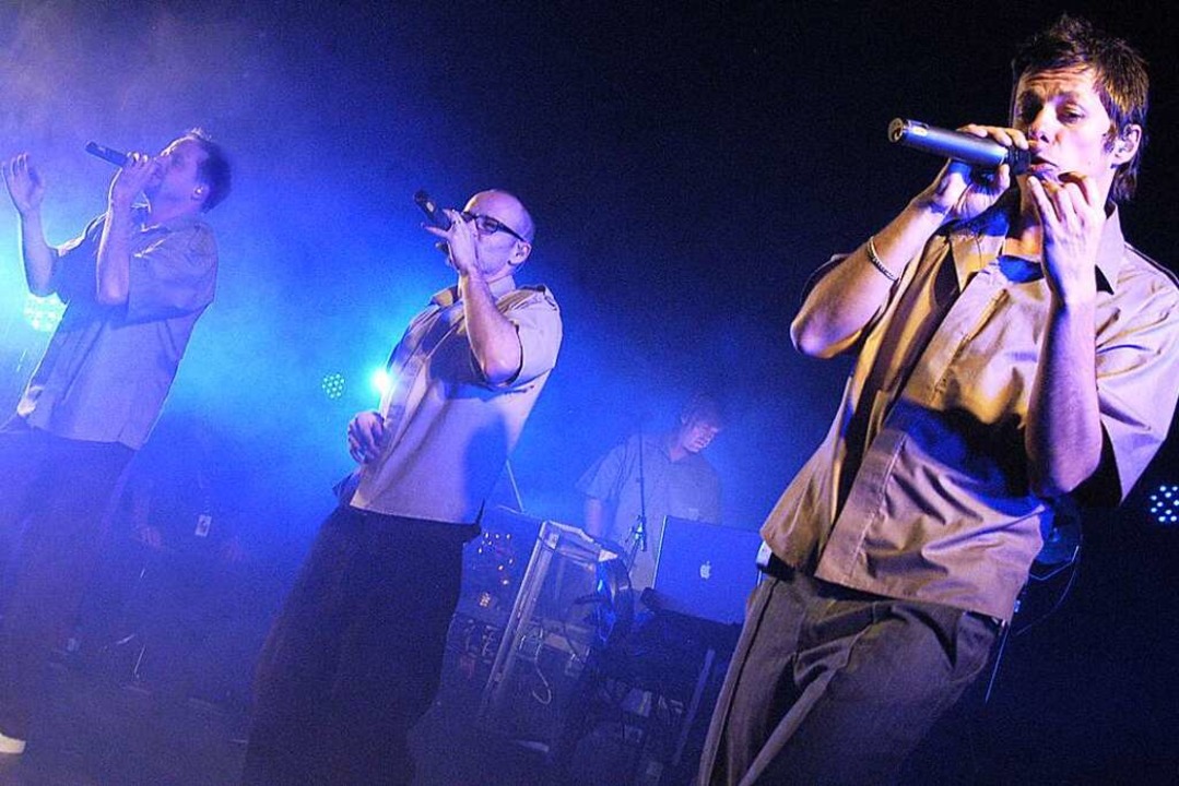 Die deutschen HipHop-Pioniere von den ...tanden Ende 2005 auf der D.O.G.-Bhne.  | Foto: Michael Bamberger